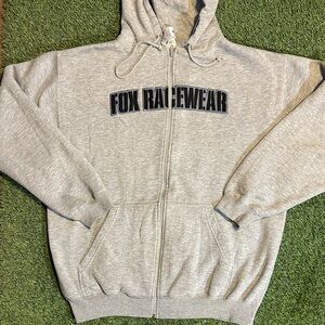 RARE Vintage Y2K Fox Racing Racewear Motocross FMX Hoodie
